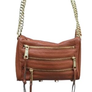 Rebecca Minkoff Rocker triple zip double chain bag